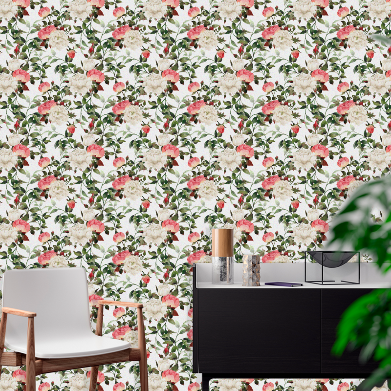 Floral Rose Wallpaper