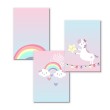 Stickers décoratifs Licorne Fantasy