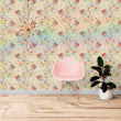 Youthful Wallpaper with Colorful Bicycles