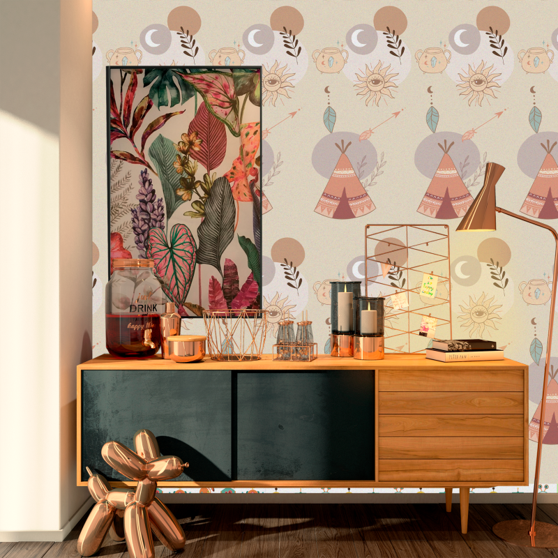 Papel pintado Infantil Bohemio