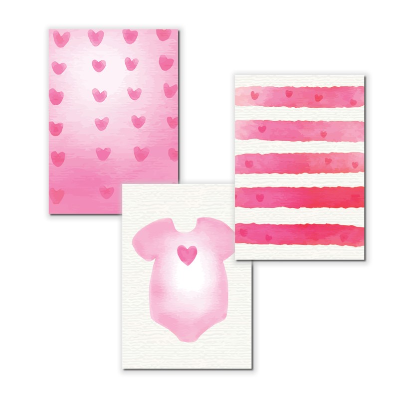 Pastel Pink World Decorative Stickers
