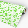 Papier Peint Floral Vert