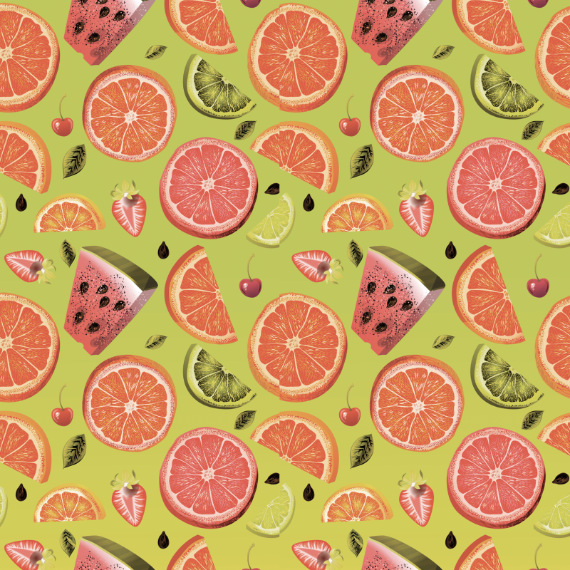 Fruit-themed Wallpaper