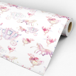 Children's Wallpaper Princess Carriage