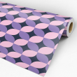 Geometric Pink and Purple Wallpaper