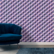Geometric Pink and Purple Wallpaper