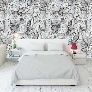 Papier Peint Floral...