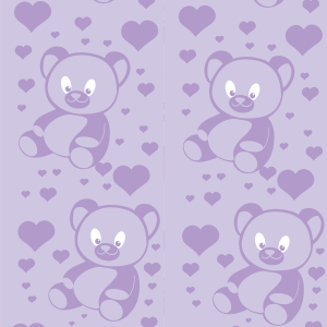 Children's Wallpaper Purple...