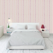 Pink Striped Wallpaper Texture