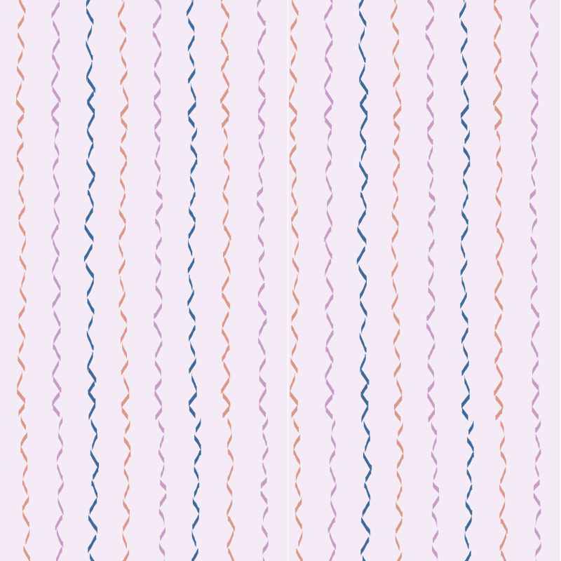 Pink Vertical Striped Wallpaper