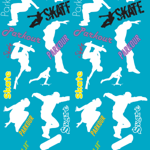 Jugendliches Skate-Tapete