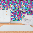 Multicolored Children's Wallpaper