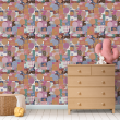 Multicolored Children's Wallpaper