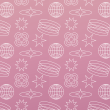 Youthful Geometric Pink Wallpaper