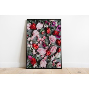 Lámina Decorativa Rosas