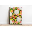 Multicolored Floral Decorative Print