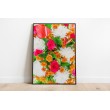 Multicolored Floral Decorative Print