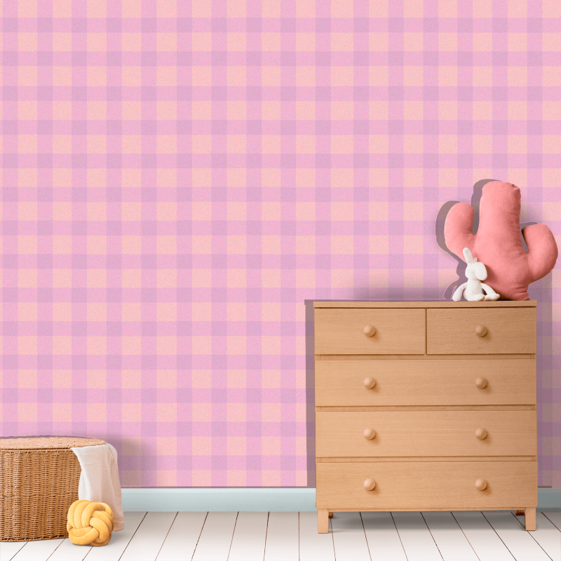 Chess Pink and Purple Wallpaper