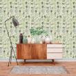 Floral Succulents Wallpaper