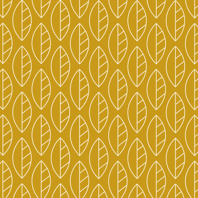 Geometric Mustard Leaves Wallpaper