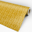 Geometric Mustard Leaves Wallpaper