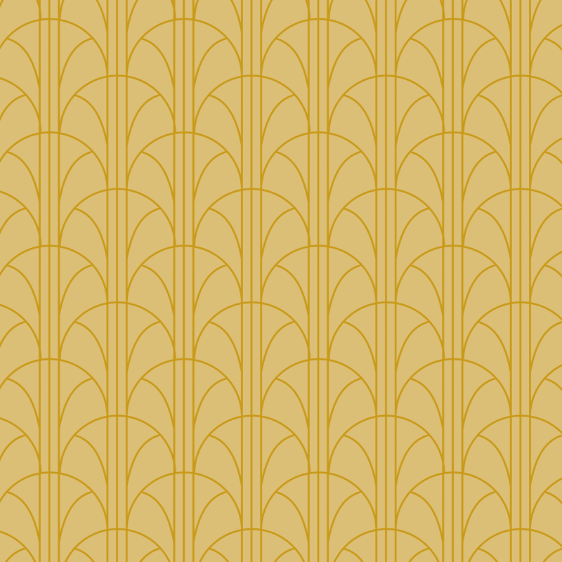 Yellow Mustard Geometric Wallpaper