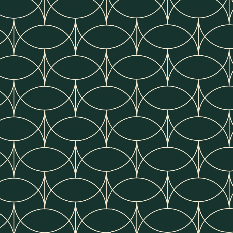 Papier peint géométrique abstrait vert