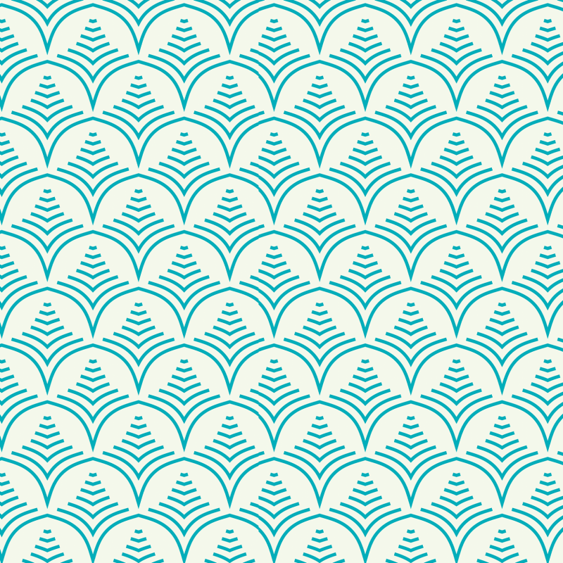 Abstract Blue Geometric Wallpaper