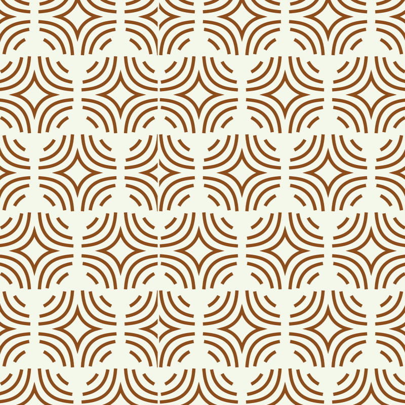 Papier peint abstrait géométrique café