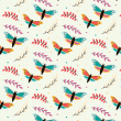 Infantile Butterfly Wallpaper in Color
