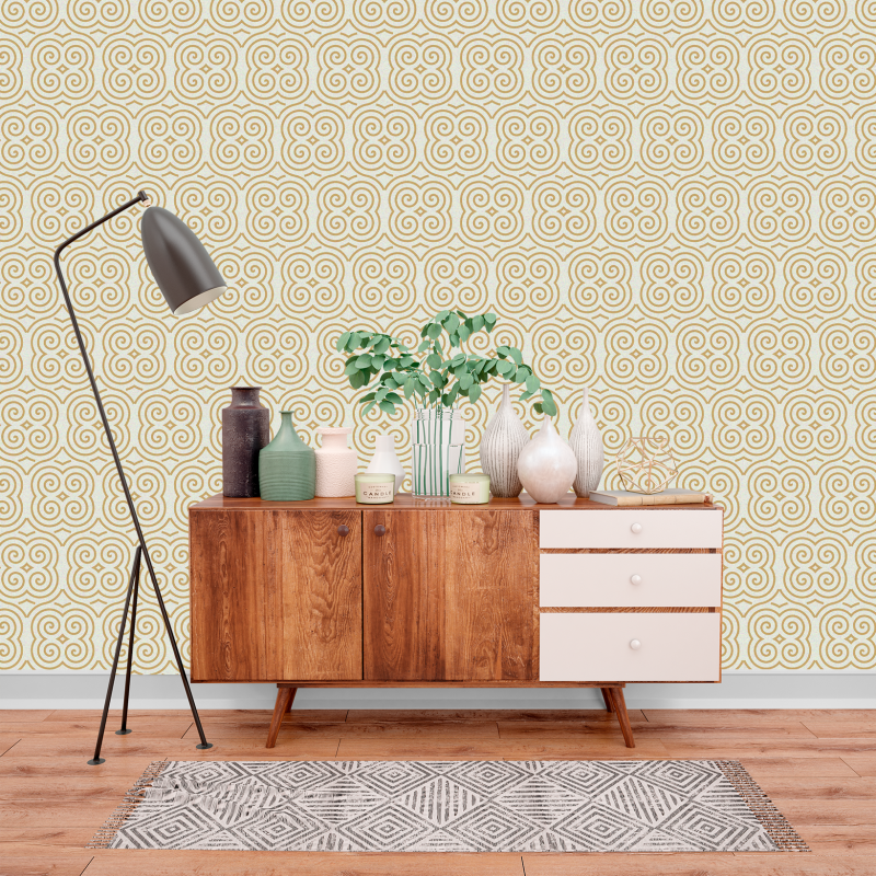 Victorian Wallpaper Arebezco Cream