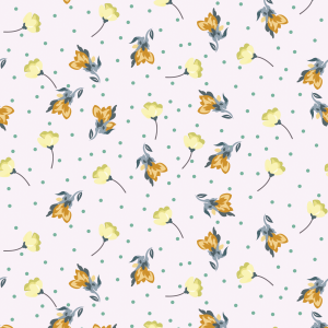 Floral Wallpaper with Small...