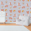 Children's Wallpaper - Nocturnal Animals