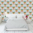 Youthful Boho Multicolored Large Wallpaper