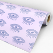 Youthful Lilac Eyes Wallpaper
