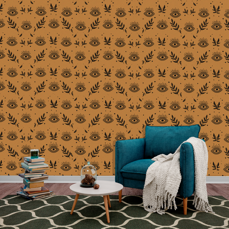 Papier peint jeunesse Yeux bruns