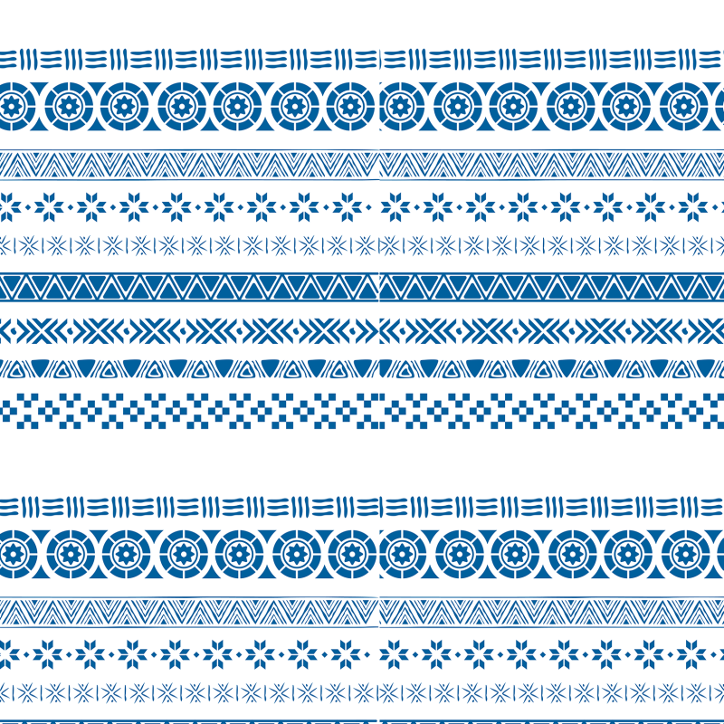 Papier peint à rayures grecques bleues