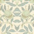 Floral Wallpaper Seeds in Greens