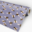Animal Wallpaper Purple Little Bees