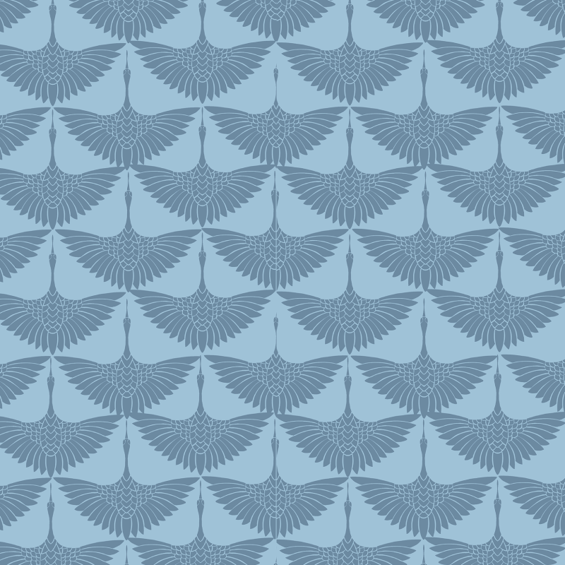 Animal Wallpaper Blue Seagulls