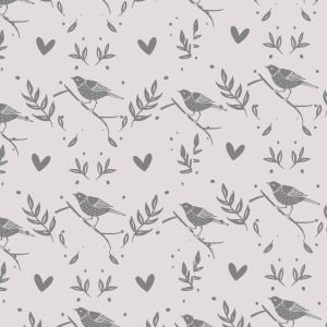 Wallpaper with Animal Birds...