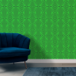 Abstract Geometric Green Wallpaper