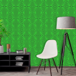 Abstract Geometric Green Wallpaper