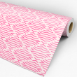 Geometric Curves Pink Wallpaper