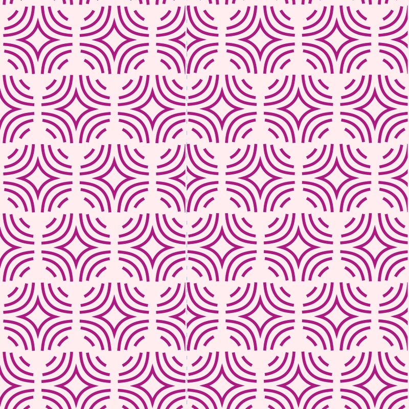 Papel Pintado Geométrico Rosa
