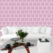 Geometric Pink Wallpaper