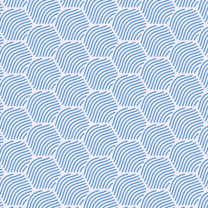 Geometric Blue Wallpaper