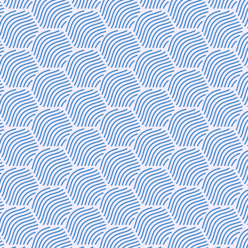 Geometrische blaue Tapete