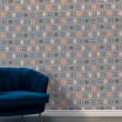 Geometric Bohemian Grey Wallpaper