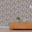 Geometric Bohemian Grey Wallpaper